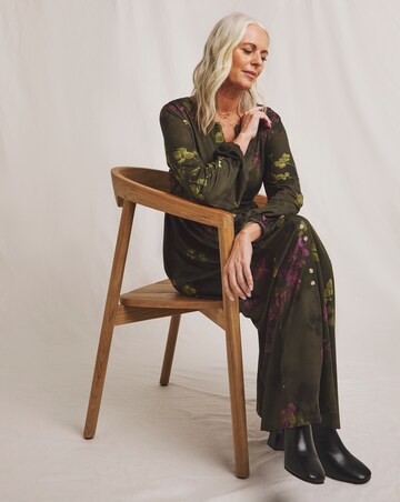 Julipa Jersey Button Down Midi Dress