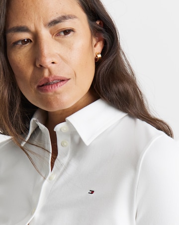 Tommy Hilfiger Slim Pique Long Sleeve Shirt