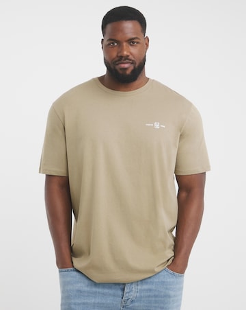 Jack & Jones Jayce Back Graphic T-Shirt - Natural