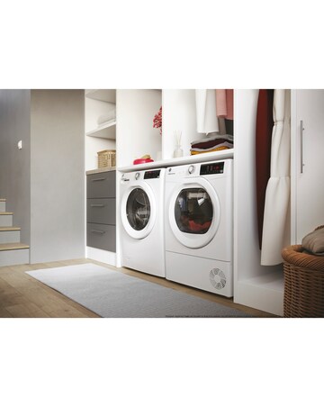Hoover H-Dry 350 HRE C9TBE-80 WiFi 9kg Condenser Tumble Dryer White + Install