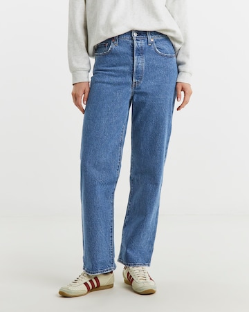 Levis Ribcage Straight Ankle Jeans