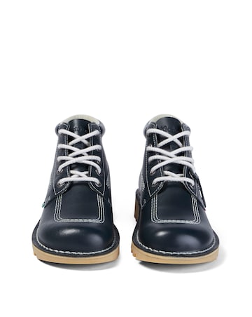 Kickers Core High Leather Boot - Navy