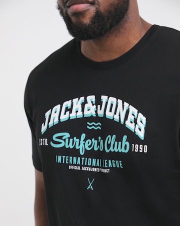 Jack & Jones Logo T-Shirt - Black