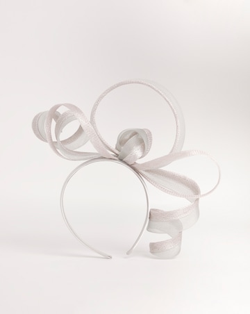 Silver Headband Fascinator
