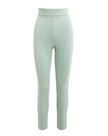 Sage Jersey Denim Jeggings