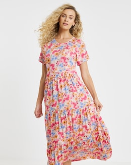 Joe Browns Louise Tiered Midaxi Dress