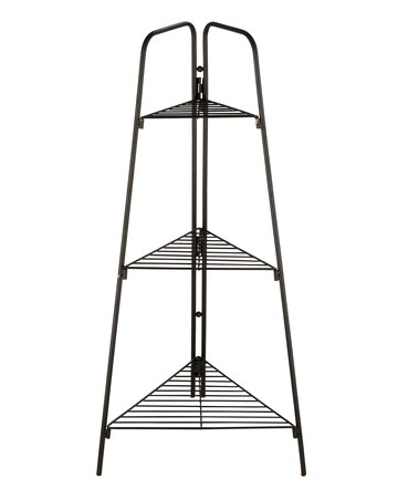 3 Tier Corner Plant Shelves