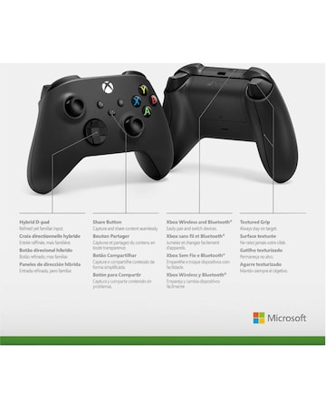 Xbox Wireless Controller - Carbon Black