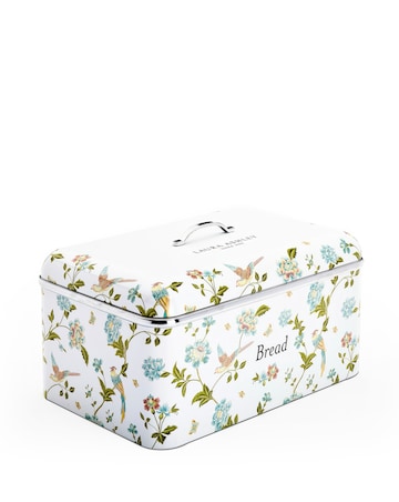 Laura Ashley White Elveden Bread Bin