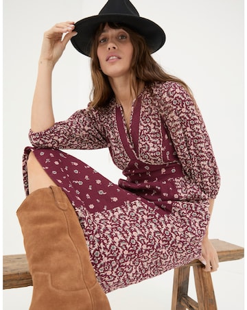 FatFace Kelly Wild Ditsy Midi Dress