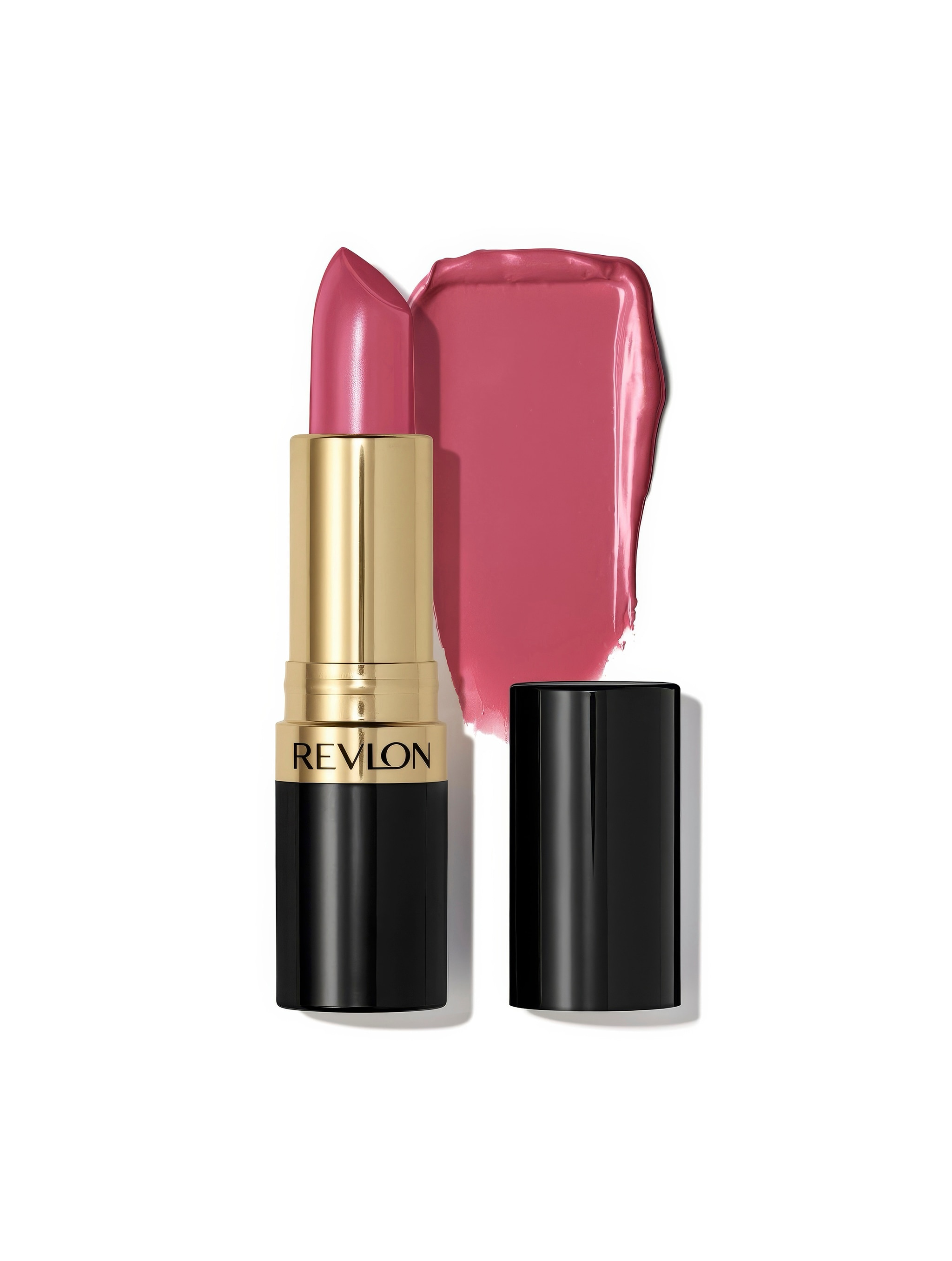 A tube of pink lipstick