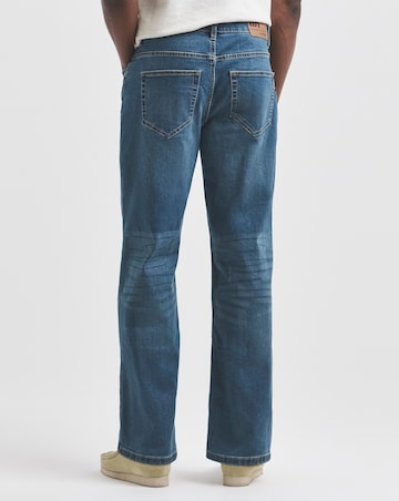 Union Loose Fit Stretch Jeans Mid Wash