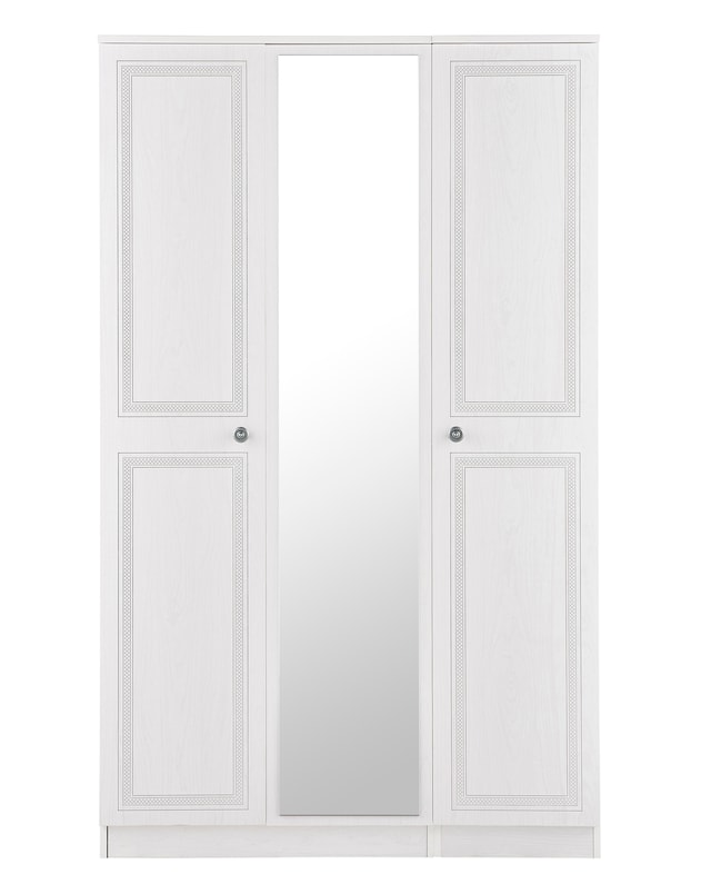 Richmond 3 Door Mirrored Wardrobe