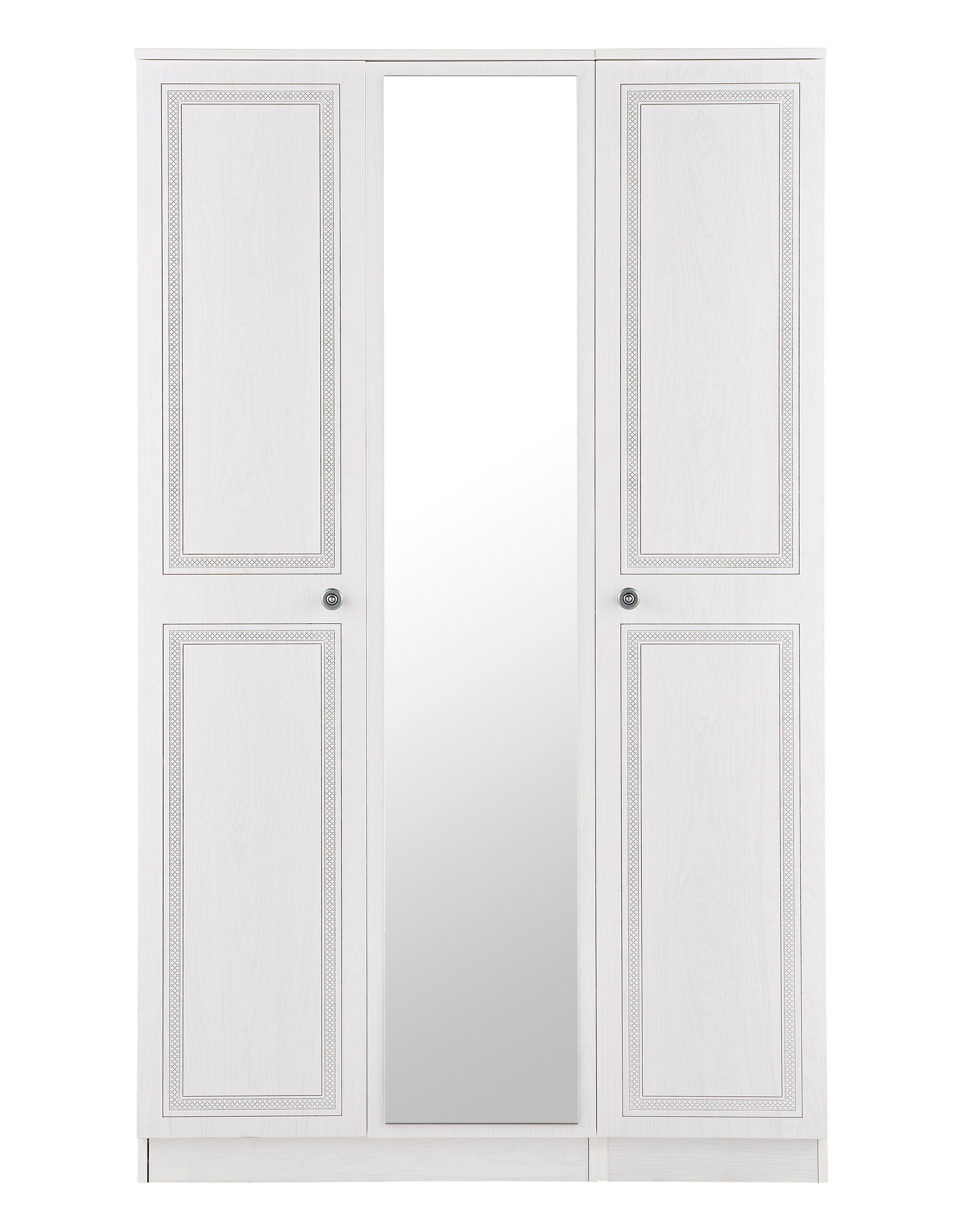 Richmond 3 Door Mirrored Wardrobe