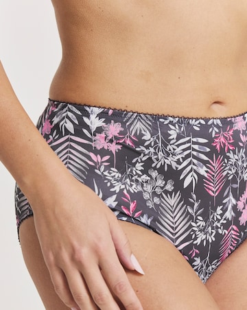 Goddess Kayla Full Fit Knicker Plum Rose