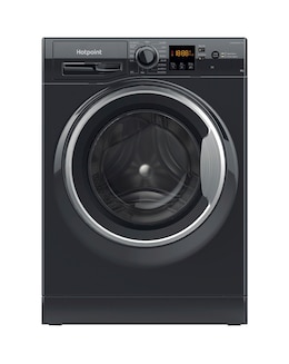 Hotpoint NSWM864CBSUKN, 8kg, 1600rpm  Washing Machine - Black + install