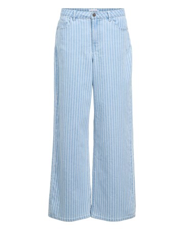 OBJECT Mid Waist Wide Leg Jean
