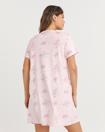 Julipa Button Through Fleece Nightie