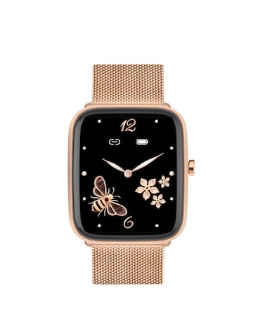 Sekonda Motion Plus Smart Watch - Rose Gold Alloy & Stainless Steel Mesh