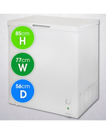 Abode A198CF0E1W 198L Chest Freezer - White