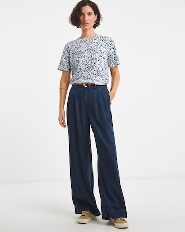 Pure Cotton The Printed Crew Neck Tee