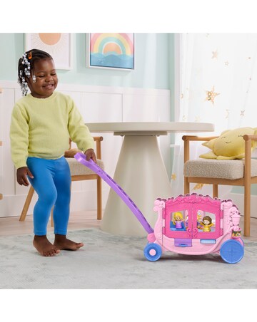 Fisher-Price Little People Disney Princess Pull-Along Musical Carriage