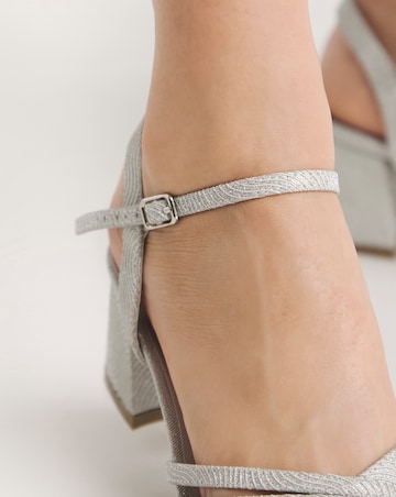 Evangeline Low Block Heel Sandal - Extra Wide Fit (EEE)