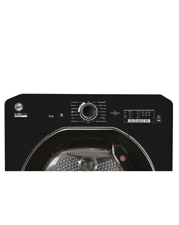 Hoover H-Dry 300 HLEC8LGB-80 8kg Condenser Tumble Dryer Black + Install