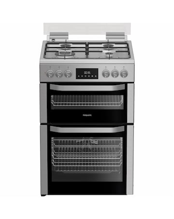 Hotpoint HDD6GDC2WX 60cm Dual Fuel Double Cooker with Glass Lid Installation