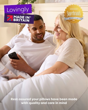 Slumberdown Super Support Anti Allergy 4 Pack Pillows