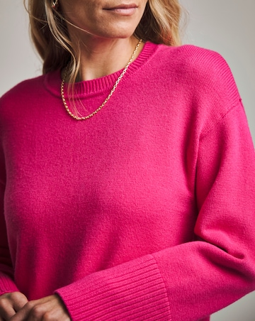 Anthology Pink Crew Neck Jumper
