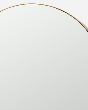 Gold Round Wall Mirror