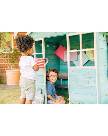 Plum Garden Hut Wooden Playhouse