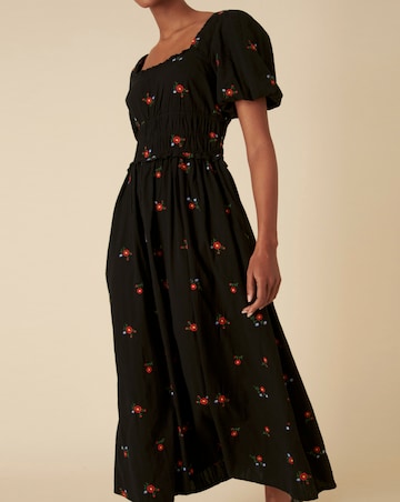 Nobody's Child Aggie Midi Dress Penny Embroidery