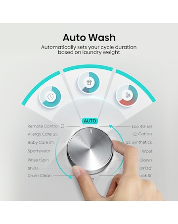 Hisense 3S Series WF3S1043BW3 WiFi-enabled 10kg 1400 Spin Washing Machine White