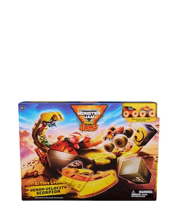 Monster Jam Mini Venom Velocity Scorpion Playset