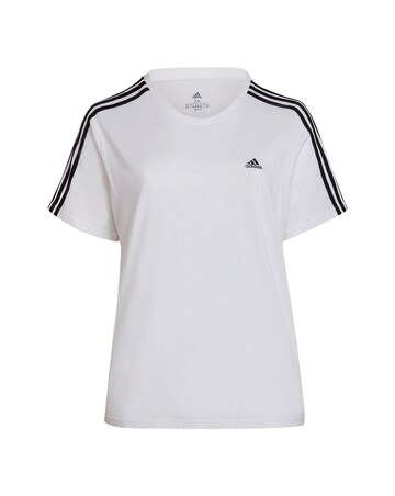 adidas Essentials 3-Stripe T-Shirt Plus Size