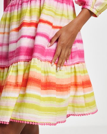 Plunge Mini Beach Dress