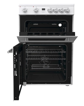 Hisense HDE3211BWUK Freestanding Electric Cooker - White