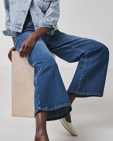 Magisculpt Blue Wide Leg Jeans