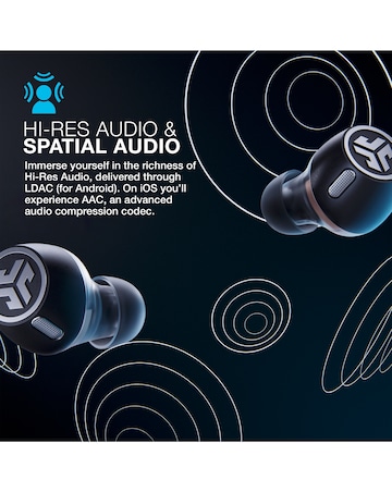 JLab Epic Lab Edition True Wireless Earbuds - Black