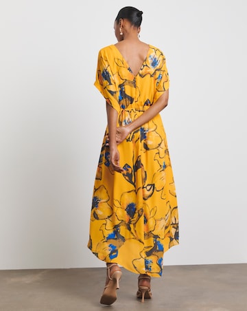 Joanna Hope Drape Sleeve Dress