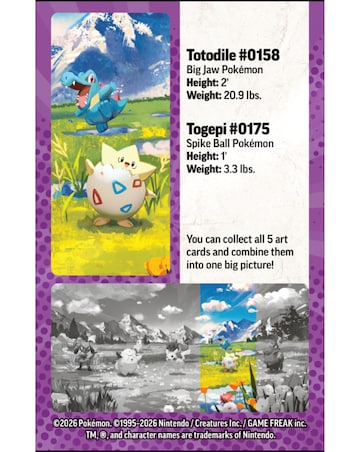Pokemon TCG: Mega Evolution Ascended Heroes - Mini Tins - Togepi & Totodile