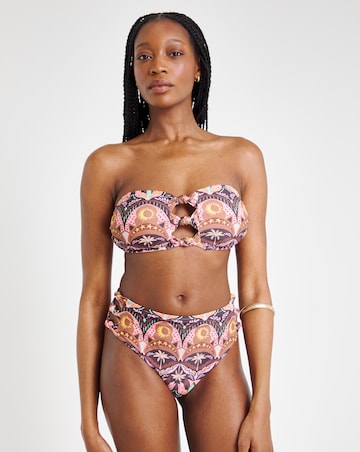 Simply Be Knot Detail Bandeau Bikini Set