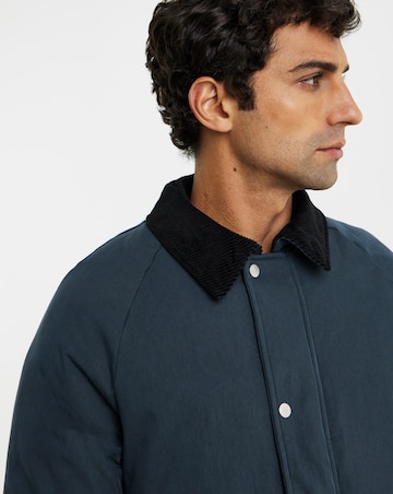 Cord Collar Wadded Jacket