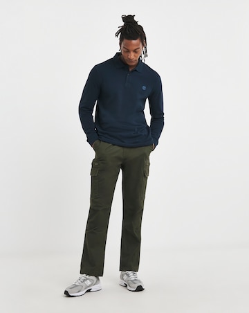 Timberland Long Sleeve Millers River Pique Polo