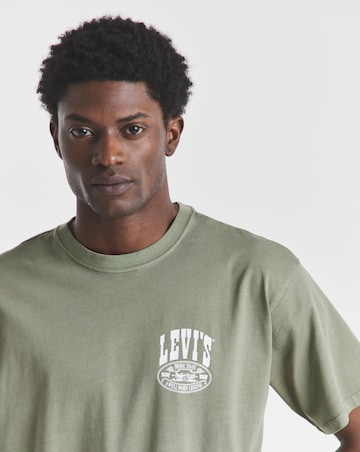 Levi's Short Sleeve Vintage Fit Back Graphic T-Shirt - Green