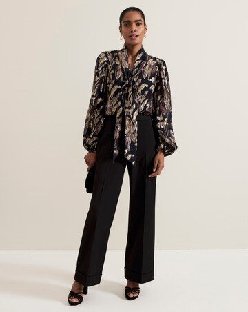 Phase Eight Tessa Floral Filcoupe Blouse