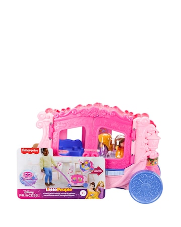 Fisher-Price Little People Disney Princess Pull-Along Musical Carriage