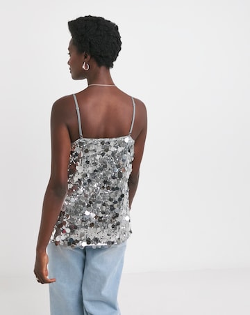 Sequin Cami Top